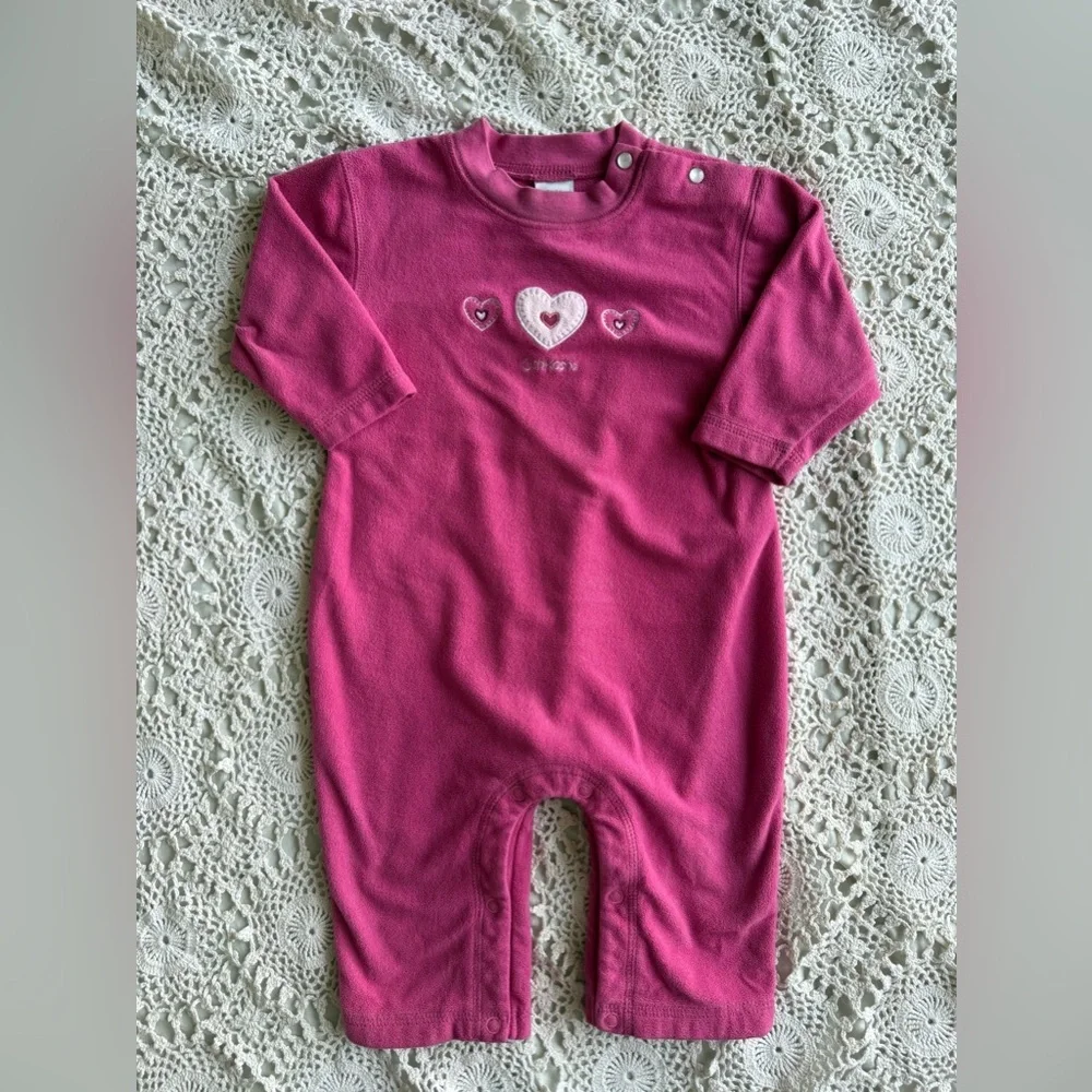 Y2K Oshkosh Heart Jumper